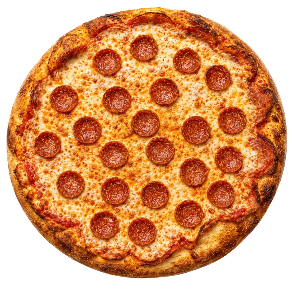 Pizza pepperoni et fromage