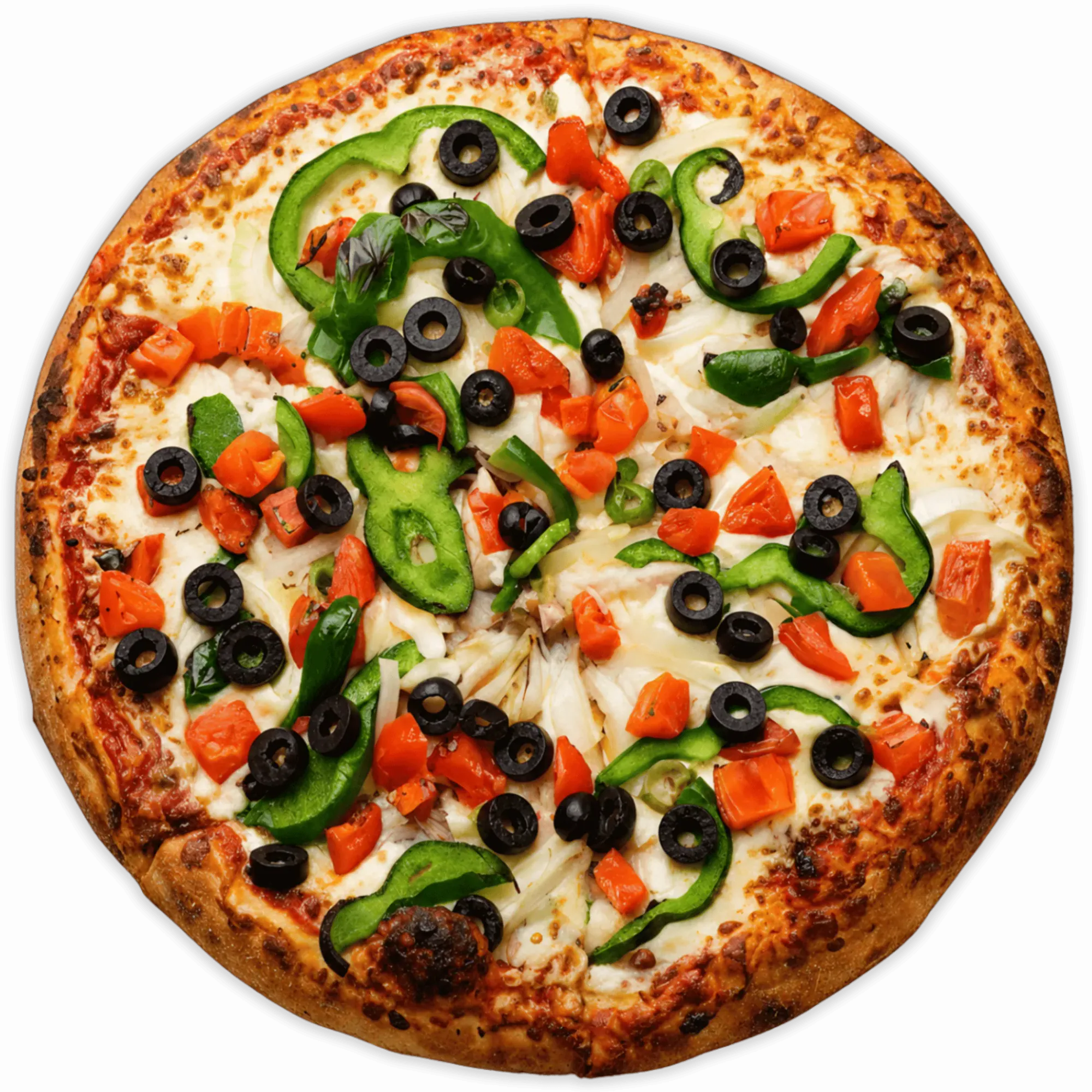 Pizza aux légumes du Restaurant Beauharnois