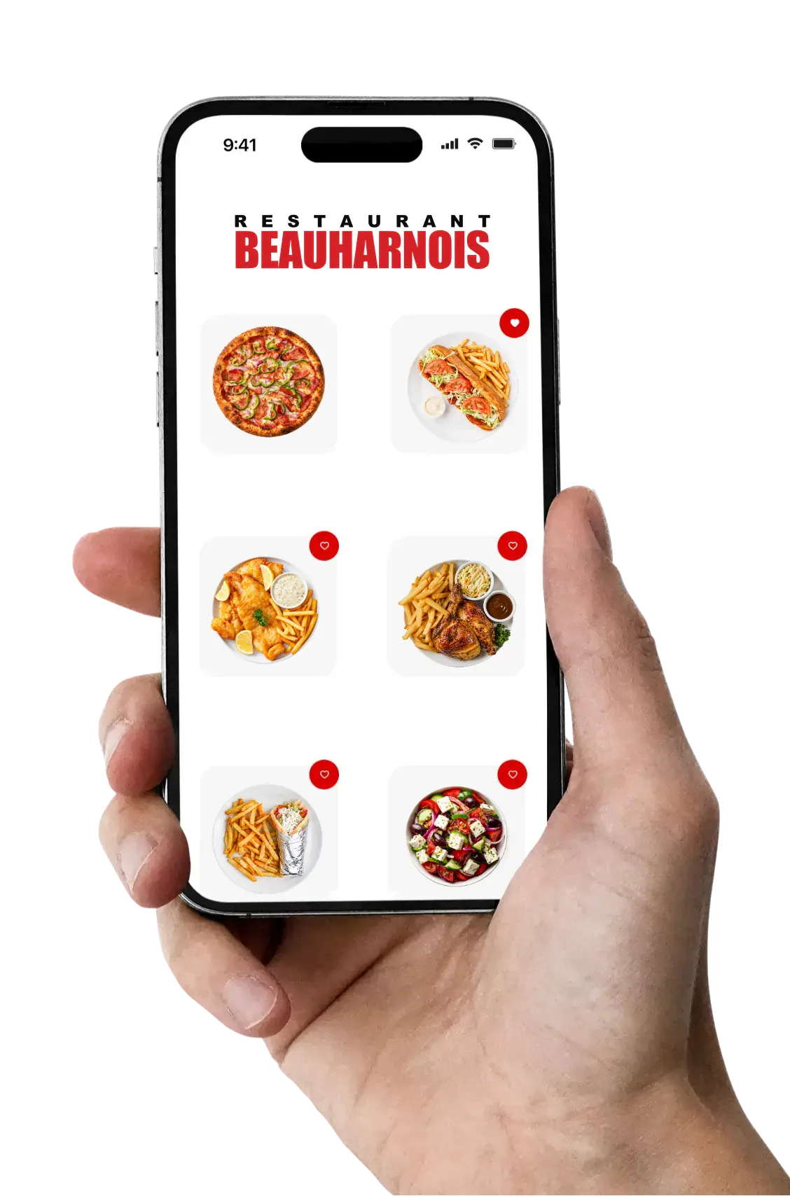 Application mobile Restaurant Beauharnois